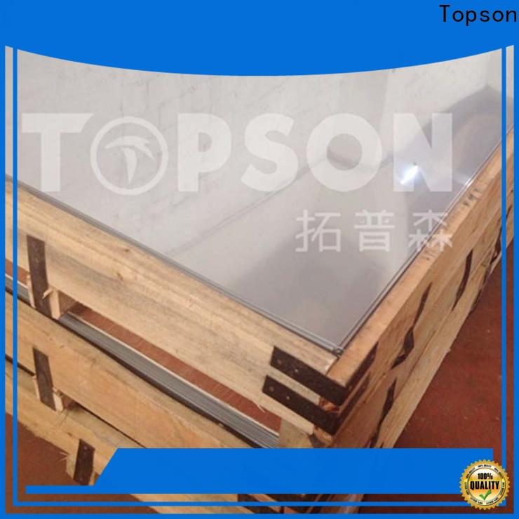 Topson finish black stainless sheet for business for floor