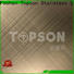 Topson antifingerprint stainless steel sheet prices Suppliers for elevator for escalator decoration