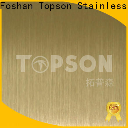Topson sheetdecorative decorative stainless steel sheet suppliers factory for kitchen