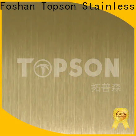 Topson sheetdecorative decorative stainless steel sheet suppliers factory for kitchen