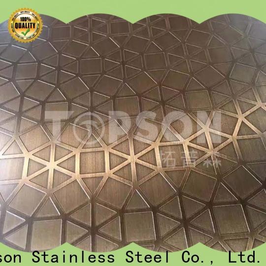Custom rigidised stainless steel sheet vibration company for vanity cabinet decoration