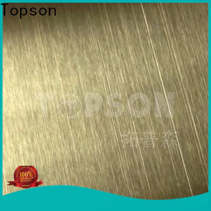 Topson Custom decorative sheet steel Suppliers for floor