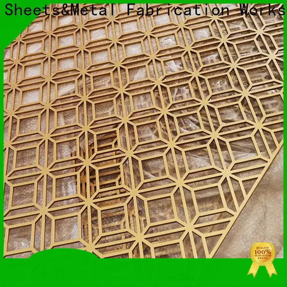 Topson steel mashrabiya pattern cad factory for exterior decoration