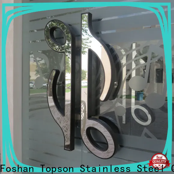 Latest stainless steel front doors residential handles factory for outdoor wall cladding