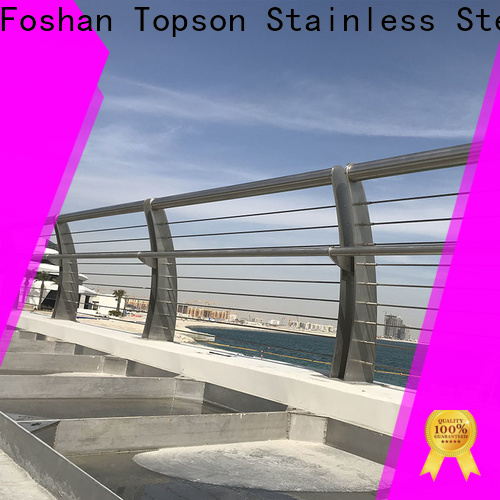 Topson Custom stainless deck cable Supply for building