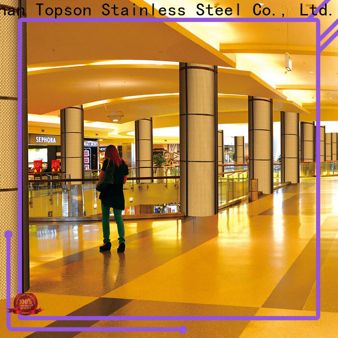Topson jamb roof and wall cladding system for business for lift