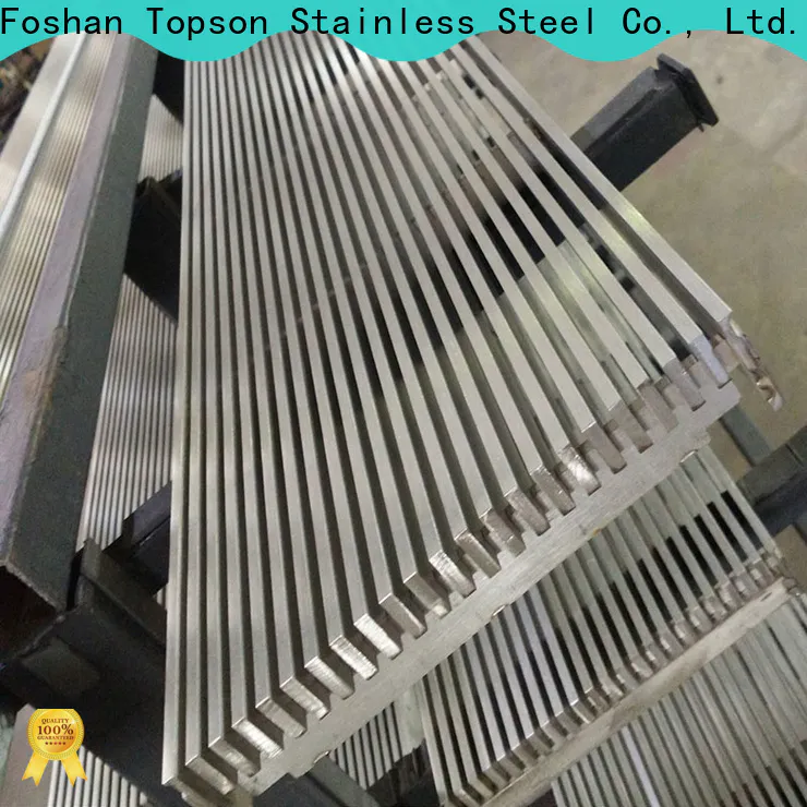 Custom riveted grating cutting factory for office