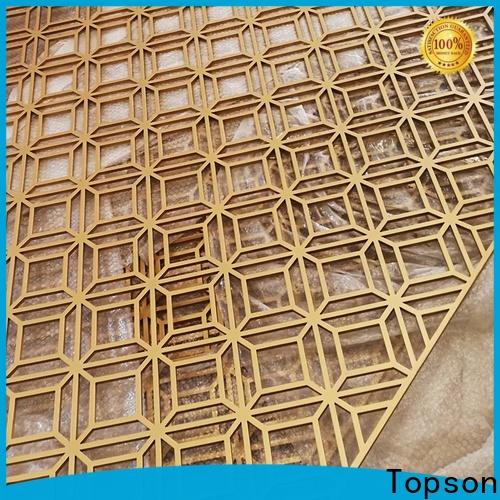 Latest decorative metal screen panels internal export for curtail wall