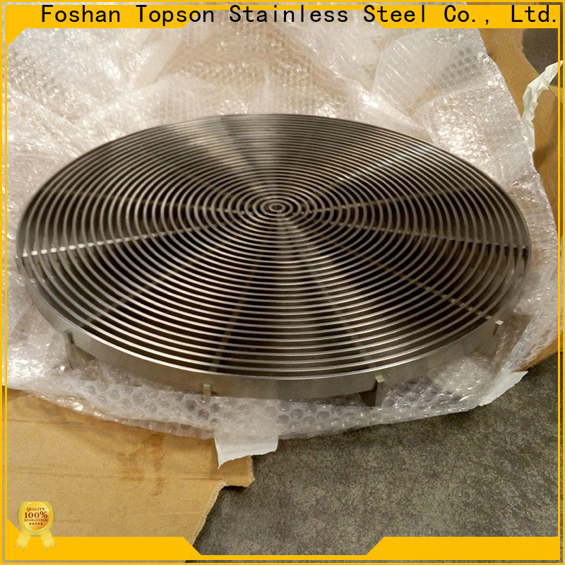 Topson stainless steel mesh grating factory for hotel