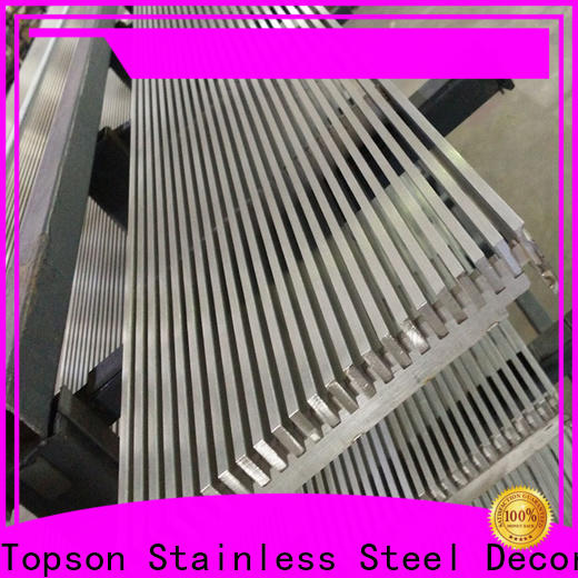 Topson grating stainless steel grate sheet Suppliers for mall