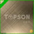Topson stainless steel sheets for sale factory for interior wall decoration