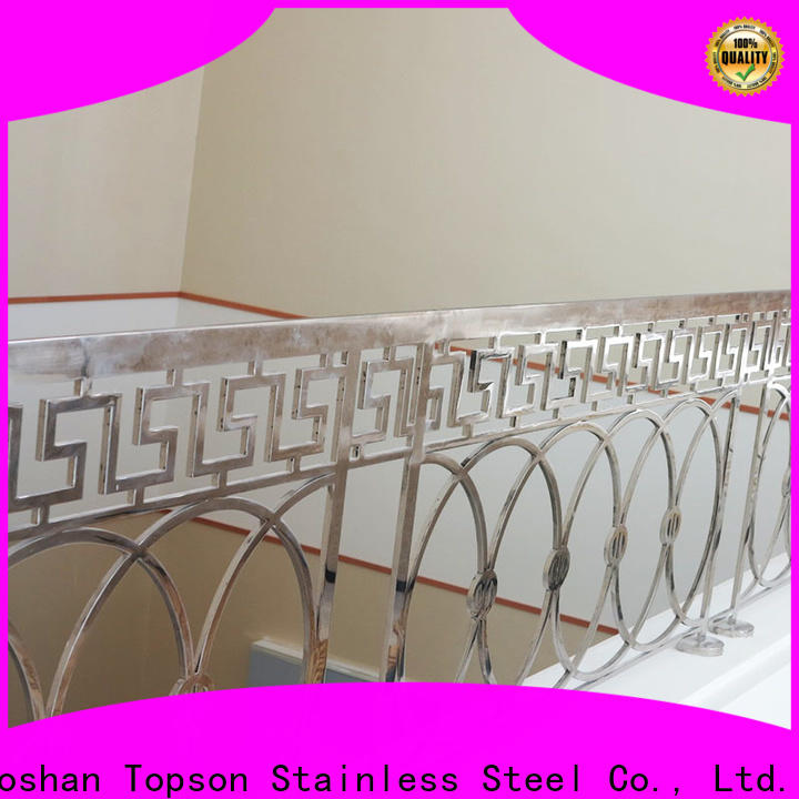 Topson railingstainless stainless steel stair railing systems company for building