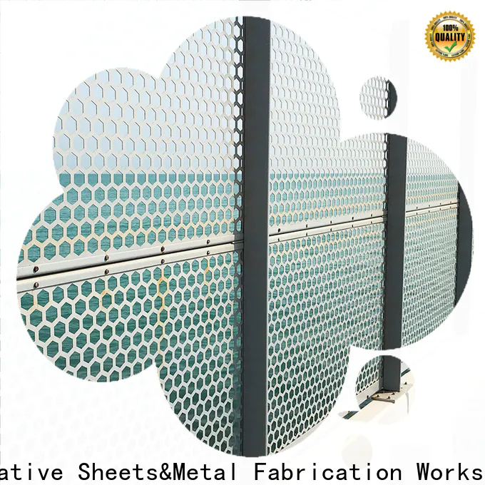 Topson mashrabiya perforated screen panels factory for landscape architecture