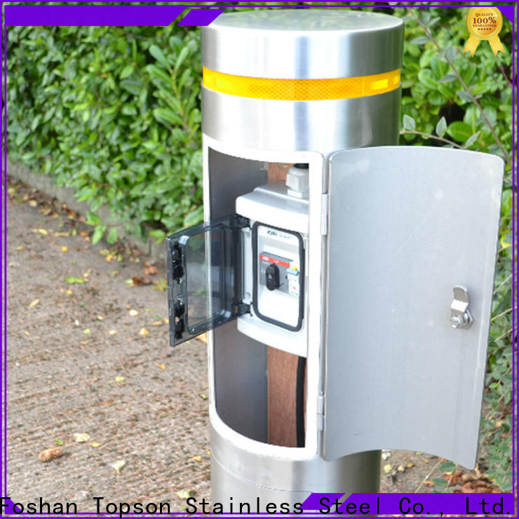 Topson Custom security bollards prices for apartment