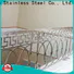 Topson railings stainless steel stair railing suppliers for tower