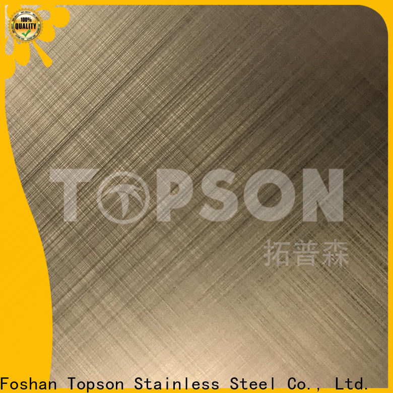 Topson stockists stainless steel panels for handrail