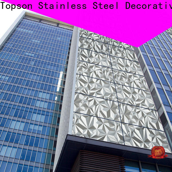 Topson external wall cladding suppliers factory price for lift